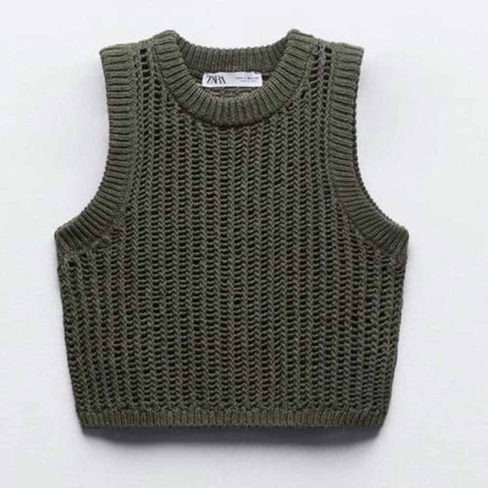 Zara knit tank top